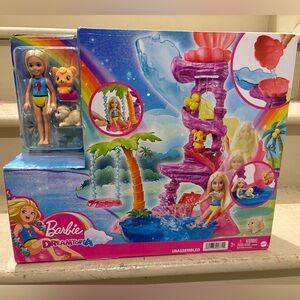 Barbie Dreamtopia Rainbow Waterfall Set